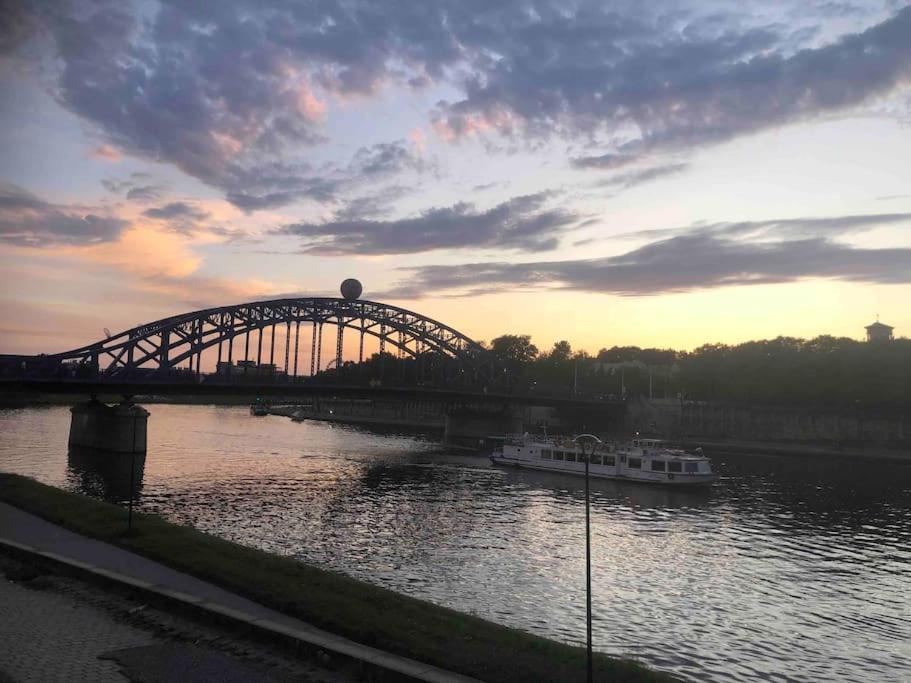 Zachod Slonca Nad Wisla Apartman Krakkó Kültér fotó